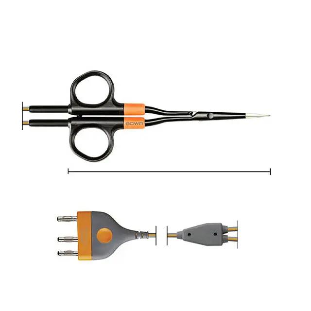 BiZZER, біполярні ножиці, 145 мм, зігнуті, із загостреними кінцями COMFORT. BOWA-electronic GmbH & Co. KG